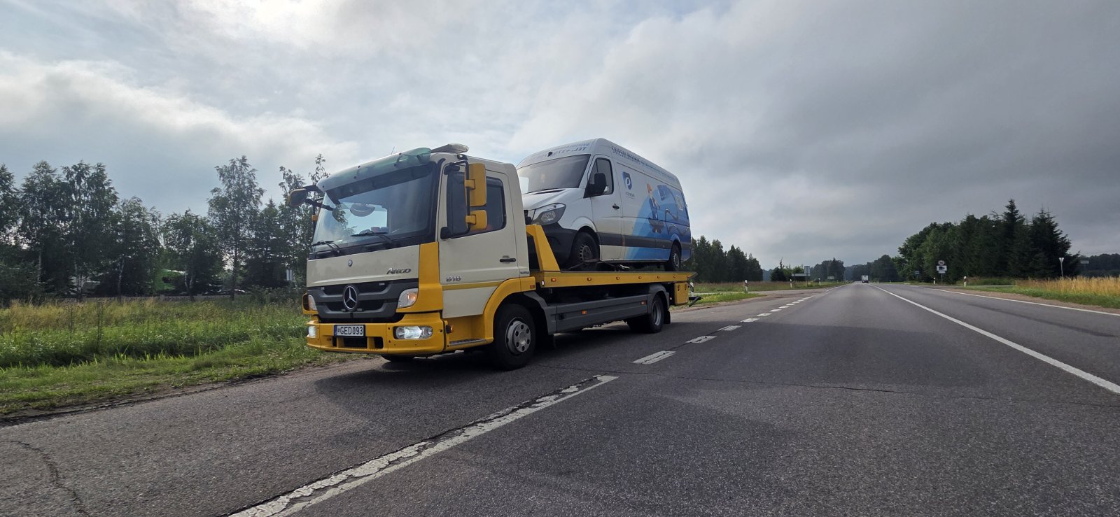 Komercinio mikroautobuso pervežimas